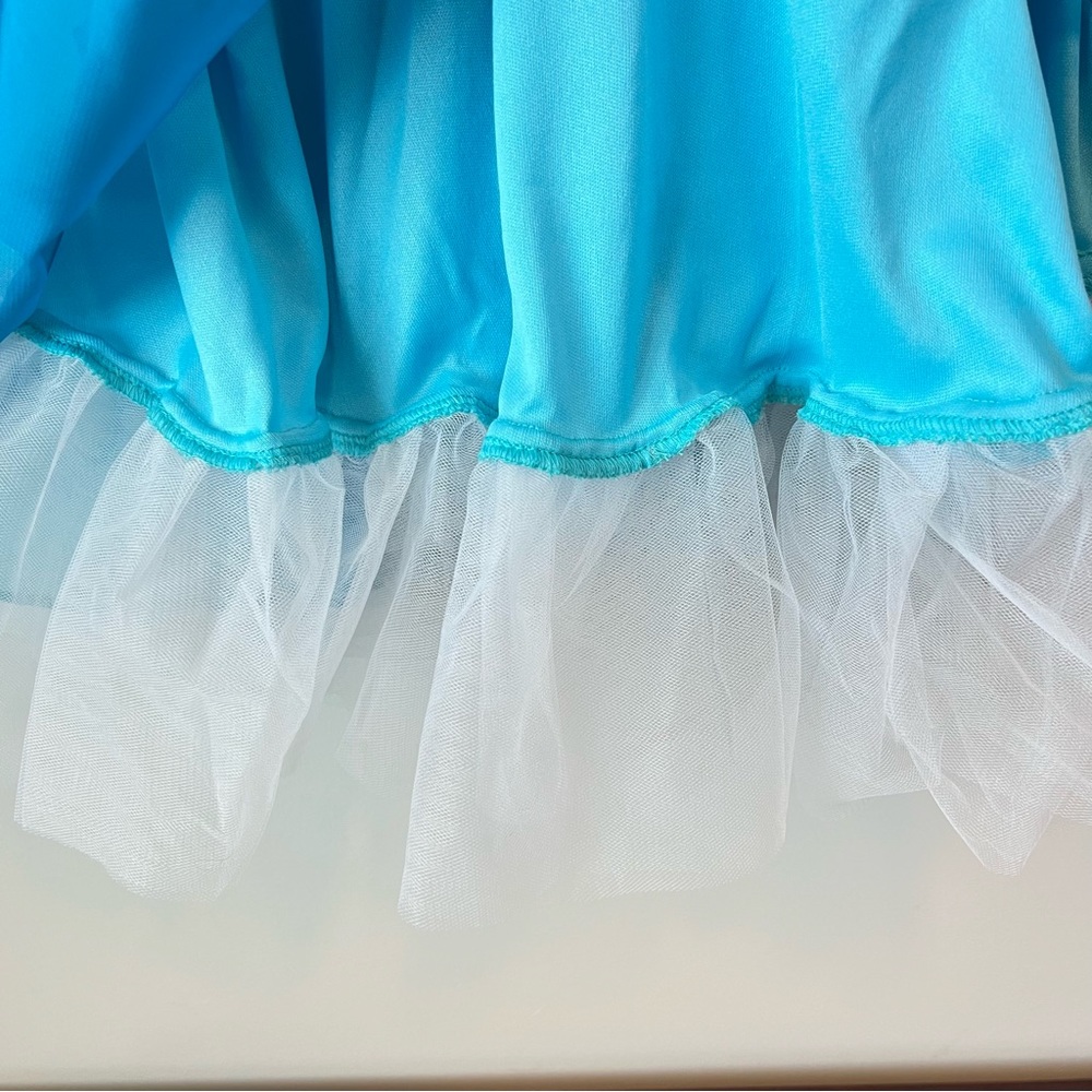 Forever 21 Shirt Length Mini Dress | NWT | Flaws | Blue Ombre Tulle | Fairycore - Picture 15 of 16